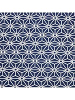 Furoshiki motivo asanoha (52x52cm) blue navy