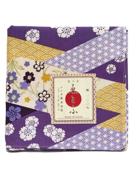 Furoshiki motivo japan pattern (53x53cm) viola