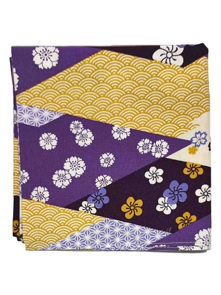 Furoshiki motivo japan pattern (53x53cm) viola