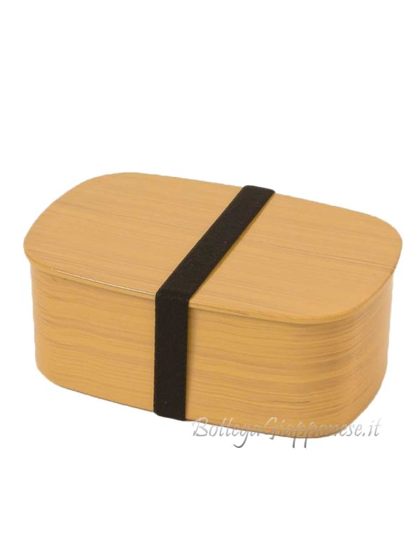 Bento box wappa effetto legno chiaro