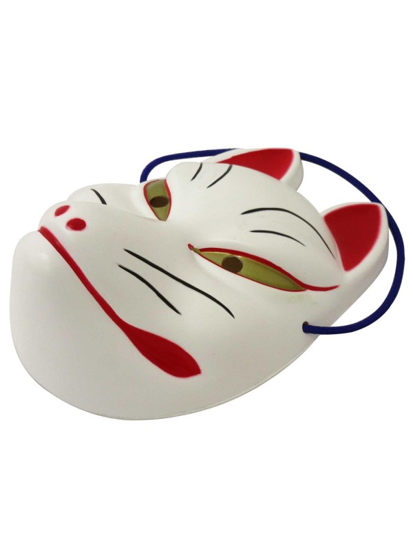 Maschera di volpe Kitsune tradizione giapponese