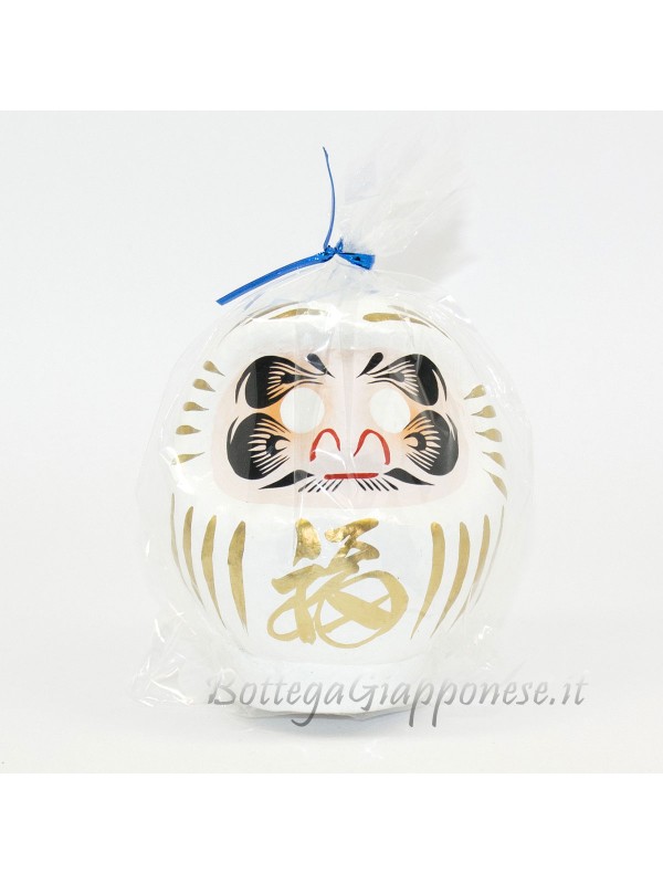 Daruma bianco 9 cm