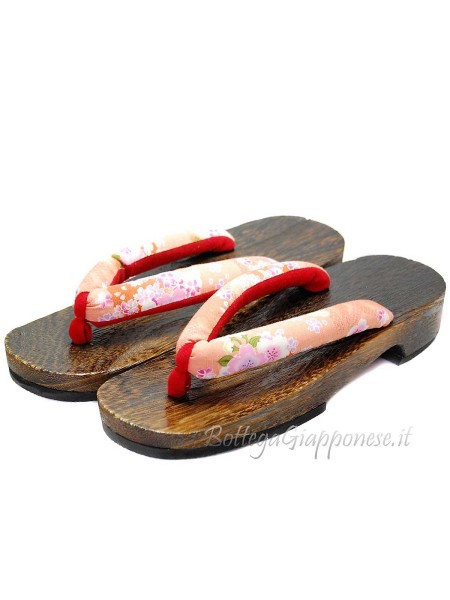 Geta Sandali legno infradito (mis. M) Haruko