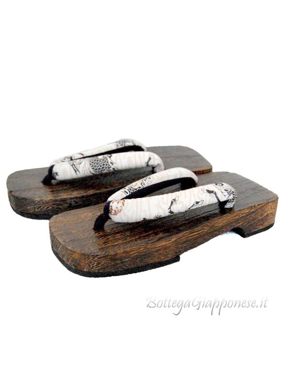 Geta sandali in legno infradito dragone fluttuante