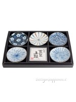 Box set piattini indaco sushi (5 pz)