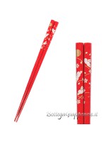 Hashi bacchette usagi sakura rosse