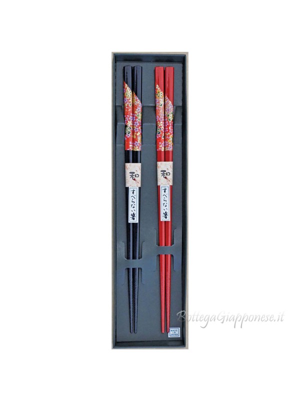 Hashi coppia bacchette washi set regalo