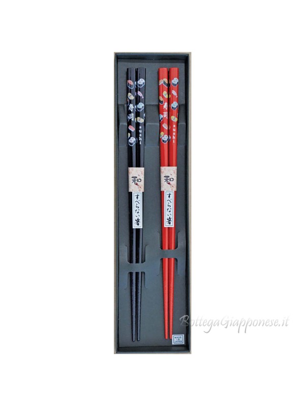 Hashi coppia bacchette sushi set regalo