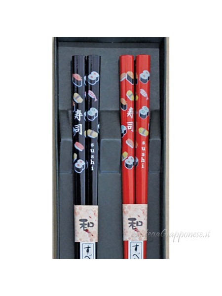 Hashi coppia bacchette sushi set regalo