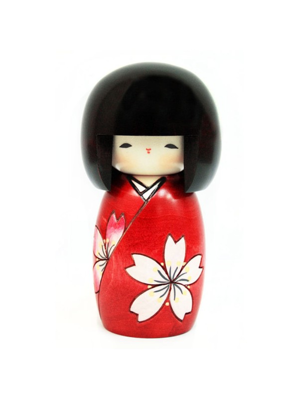 Kokeshi Hana wa sakura artigianato