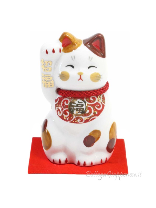 Maneki Neko sorridente che porterà una grande fortuna