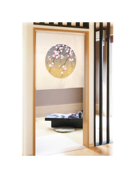 Noren tenda giapponese sakura (misura 85x90)